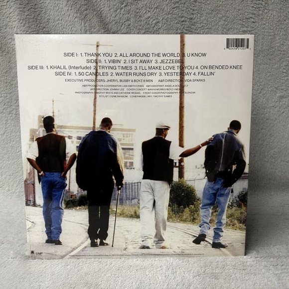 Boyz II Men II 2-LP ~ Ltd Ed Colored Vinyl (Gray) ~ New/Sealed! - Picture 4 of 4